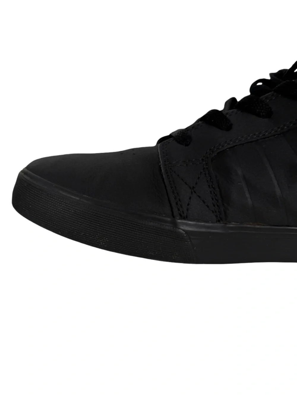 Supra Skytop Muska Red Carpet Skate Shoes Mens Size 12 Black Sneakers - Picture 13 of 16
